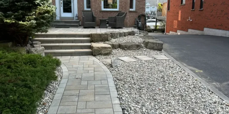 cracked paver patios