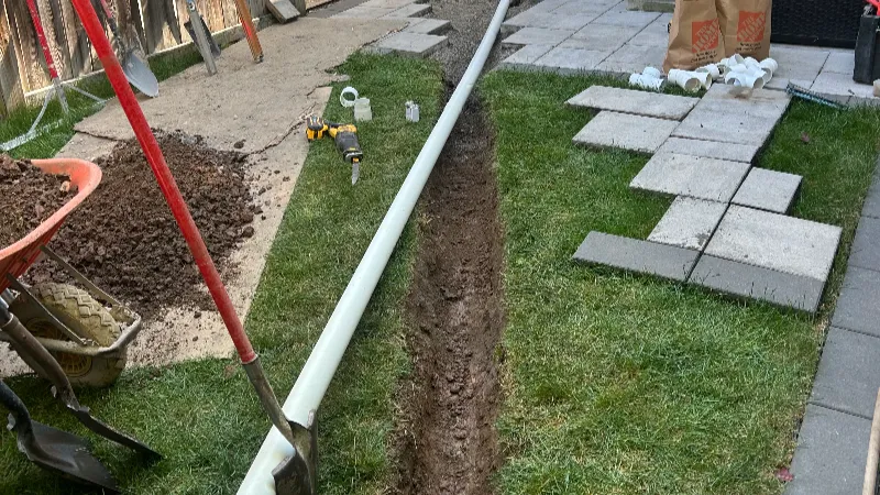 Ancaster foundation drainage solution projects before